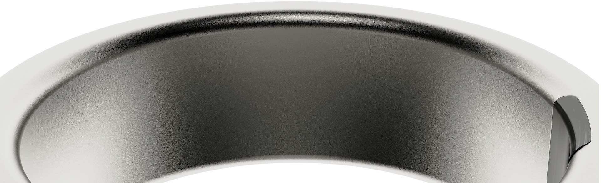 Ultrahuman Ring PRO titanium ring close-up